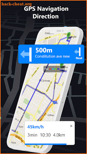 GPS Map Driving Directions screenshot