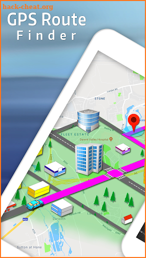 GPS Map Navigation Driving Directions Traffic live screenshot