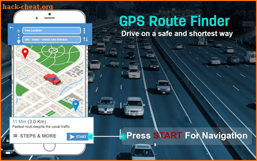 GPS Maps, Voice Navigation & Live Satellite View screenshot