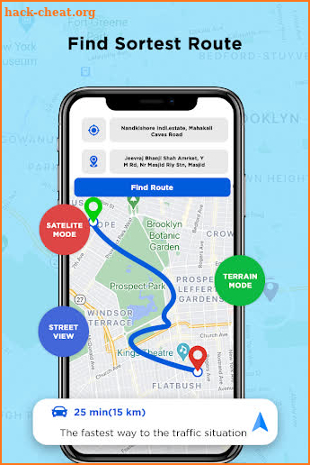 GPS Navigation & Route Finder screenshot