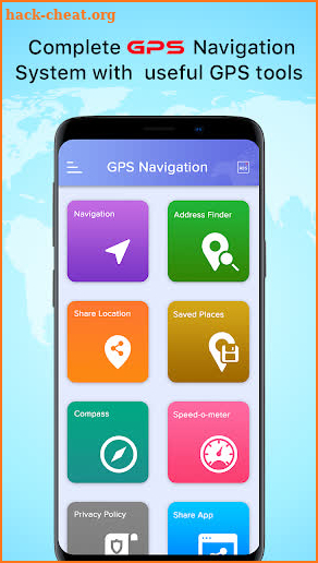 GPS Navigation- GPS Speedometer & Compass screenshot