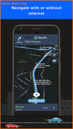 GPS Navigations Free - Streetview & Maps screenshot