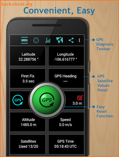 GPS Reset COM - GPS Repair, Navigation & GPS info screenshot