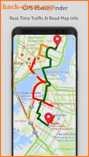 GPS Route Finder, Maps & Navigations screenshot