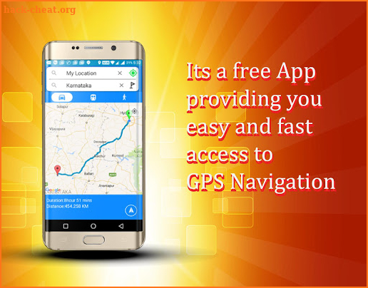 GPS Route Navigation & Weather screenshot