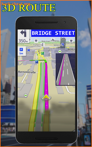 GPS Satellite Maps Direction & Navigation screenshot