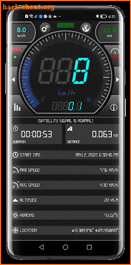 GPS Speed Pro screenshot