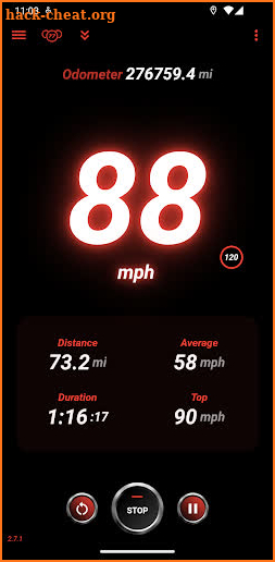 GPS Speedometer screenshot