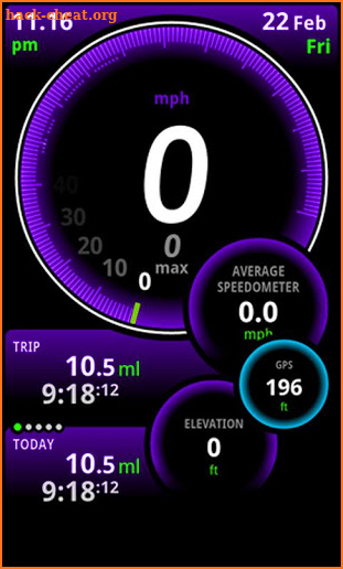 GPS Speedometer & Live Car Direction Map screenshot