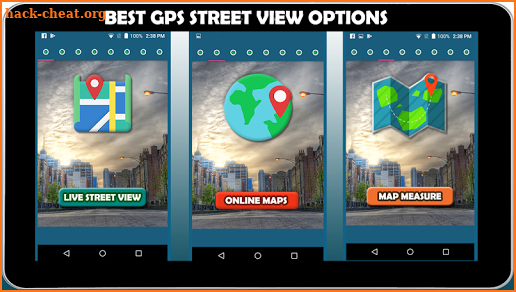 GPS Street View & 360 Map Navigation Tools screenshot