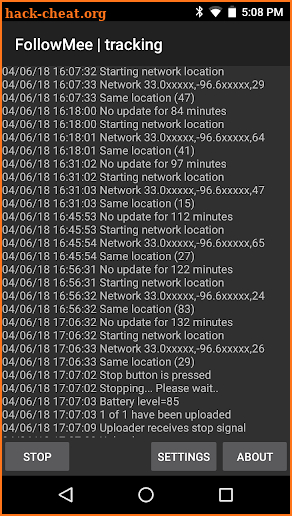 GPS Tracker by FollowMee screenshot