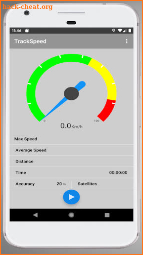 GPS TrackSpeed screenshot