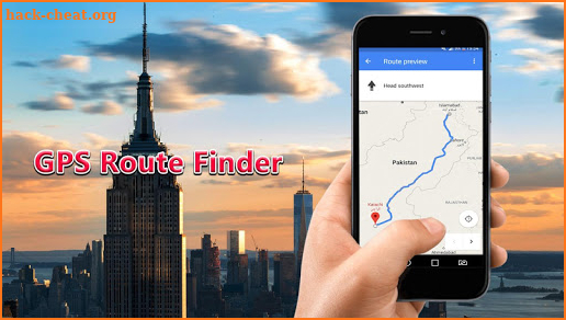 GPS Voice Navigation Direction & Maps Route Finder screenshot