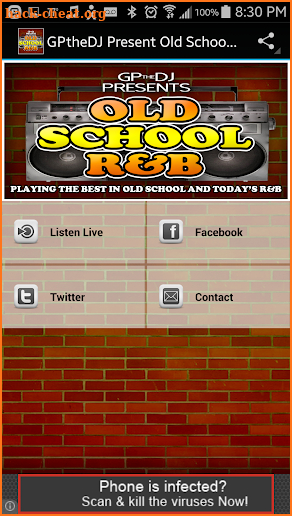 GPtheDJ Present Old School R&B screenshot