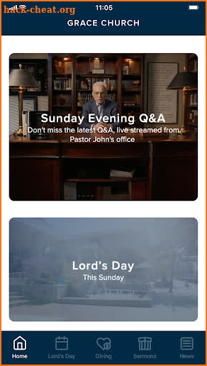 Grace Community Church screenshot