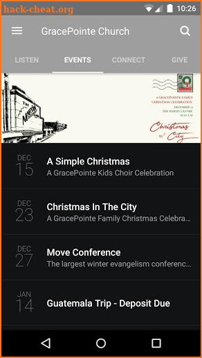 GracePointe Church screenshot