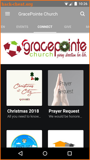 GracePointe Church screenshot