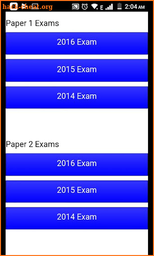 Grade 12 English HL Mobile Application screenshot