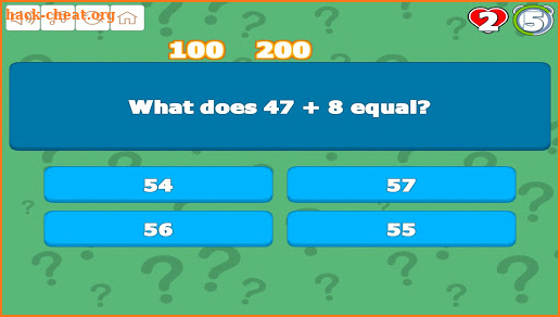 Grade 3 Math Trivia screenshot