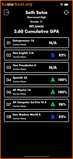 GradeView for StudentVUE / ParentVUE screenshot