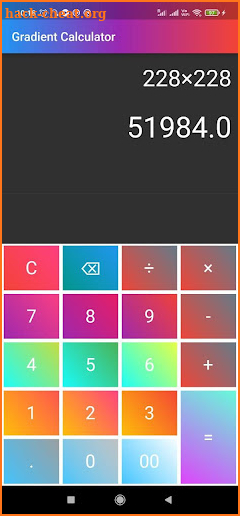 Gradient Calculator screenshot