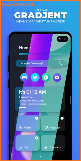 Gradjent For KLWP screenshot