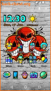 Graffiti Art Theme screenshot