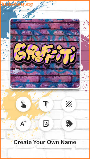 Graffiti Effect Name Art screenshot