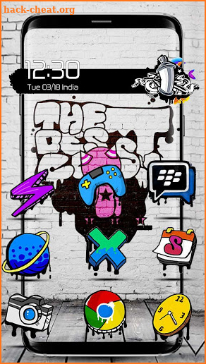 Graffiti Wall Launcher screenshot