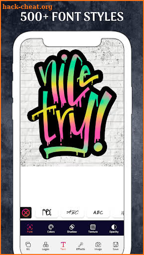 Graffitti Logo Maker, Name Art screenshot