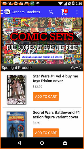 Graham Crackers Comics screenshot