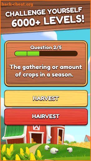 Grammar Challenge: Farm screenshot