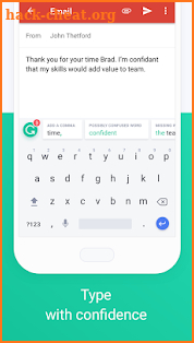 Grammarly Keyboard — Type with confidence screenshot