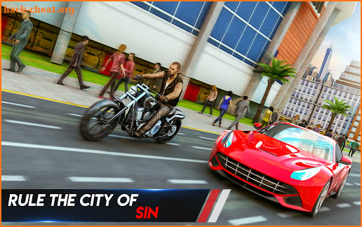 Grand Bike Gangster City Crime screenshot