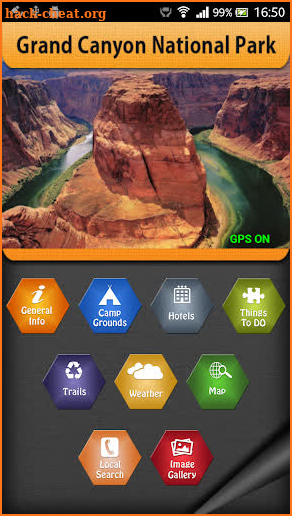 Grand Canyon National Park screenshot