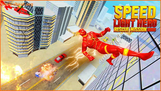 Grand Flashhero Superhero Mission screenshot