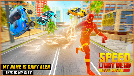 Grand Flashhero Superhero Mission screenshot