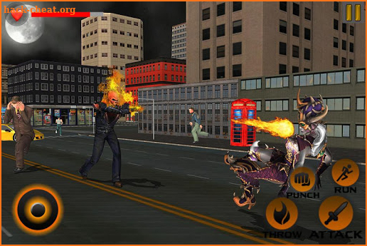 Grand Ghost Fire Chain Superhero screenshot