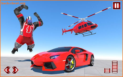 Grand Gorilla Robot Transform Car:Helicopter Robot screenshot