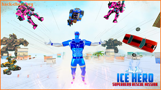 Grand Ice Superhero : Fire Hero Battle screenshot