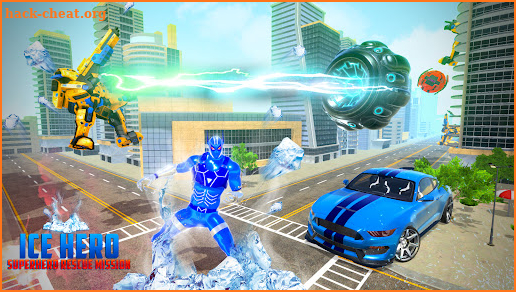 Grand Ice Superhero : Fire Hero Battle screenshot