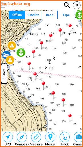 Grand lake o the Cherokees Offline GPS Charts screenshot