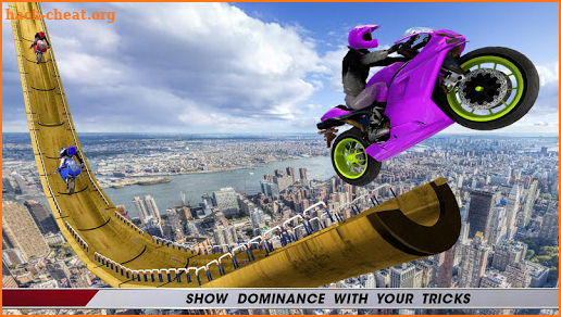 Grand Mega Ramp Bike Racing Impossible Tracks screenshot