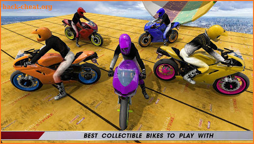 Grand Mega Ramp Bike Racing Impossible Tracks screenshot