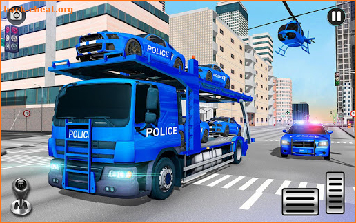 Grand Police Animal Transport Truck screenshot