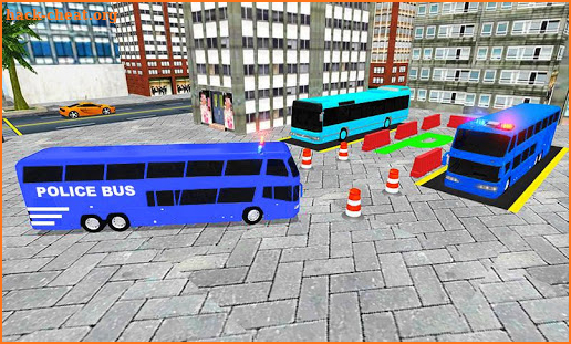 Grand Police Bus Parking screenshot