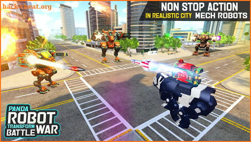 Grand police robot transform simulator screenshot