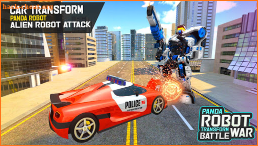 Grand police robot transform simulator screenshot