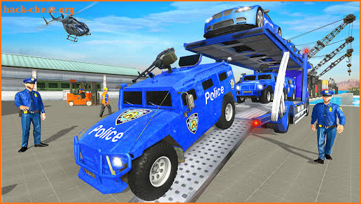 Grand Police Transport Truck screenshot