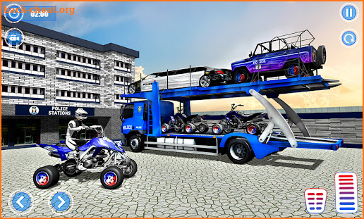 Grand Police Transport Truck screenshot